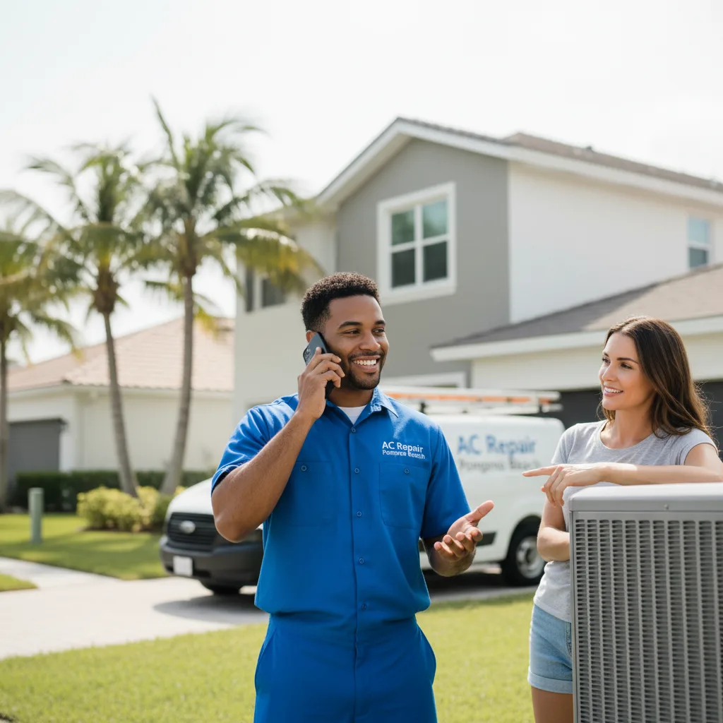 AC Repair Pompano Beach customer support in Dundee